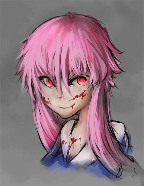 yuno gasai art|what are yuno gasai feats.